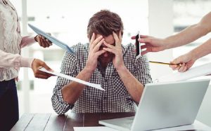 áp lực công việc
