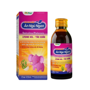 Siro Tảo Xoắn Ăn Ngủ Ngon (Chai 125ml)