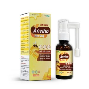 Xịt họng Anviho keo ong