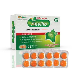 Viên ngậm Anviho - Hộp 24 viên
