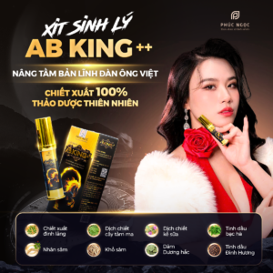 Xịt s.i.n.h l.ý ABKing